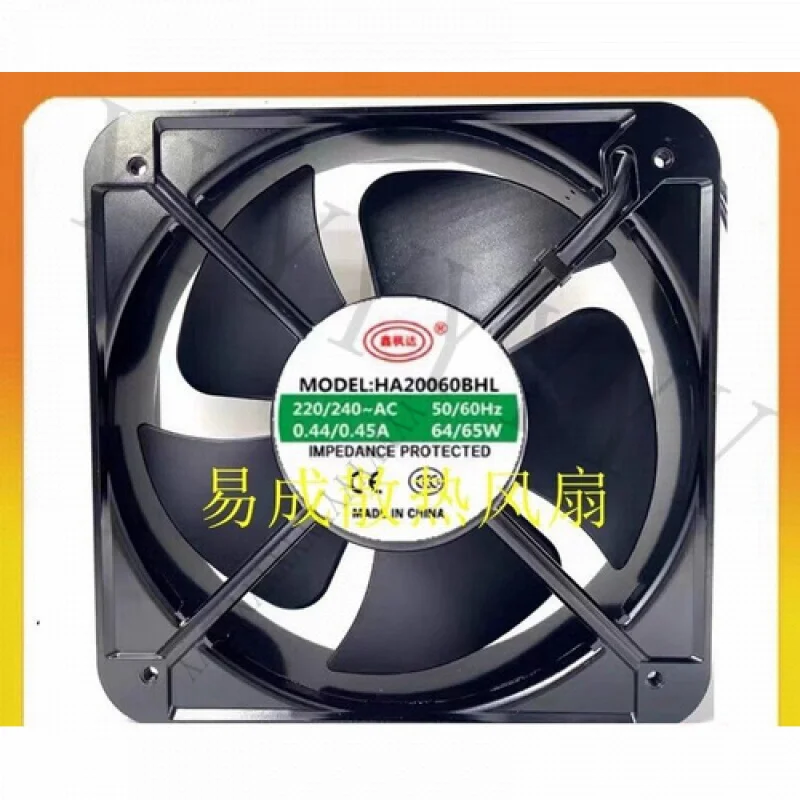 Y + ДЛЯ 1 шт. HA20060BHL AC220V/240V 0,44A/0,45A 20 см осевой вентилятор переменного тока
Y + ДЛЯ 1 шт. HA20060BHL AC220V/240V 0,44A/0,45A 20 см осевой вентилятор переменного тока