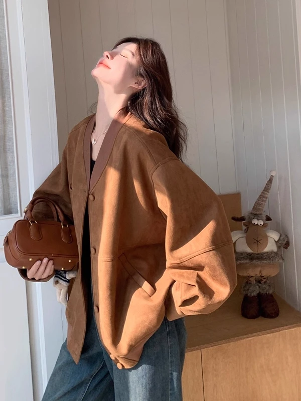 plus Size 300 Pounds American Retro Baseball Jacket Women's Loose Open Cardigan Coat Autumn High Sensation Ladies Fashion
plus Size 300 Pounds American Retro Baseball Jacket Women's Loose Open Cardigan Coat Autumn High Sensation Ladies Fashion