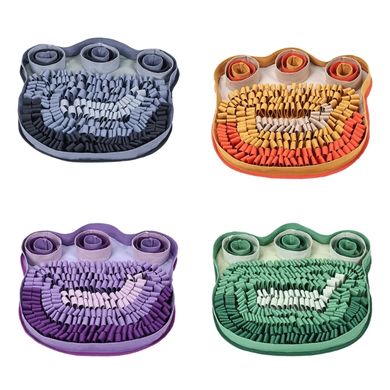 Dog Toy Snuffle Colorful Treat Dispensing Interactive Chew Toy Relieving Stress Snuffle Pad for Medium Dogs
Dog Toy Snuffle Colorful Treat Dispensing Interactive Chew Toy Relieving Stress Snuffle Pad for Medium Dogs