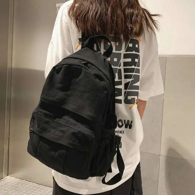 Women Men Vintage Laptop Backpack Bags Ladies Canvas Shoulder School Bag For Teenage Girls Fashion Bookbags Travel Rucksack New
Women Men Vintage Laptop Backpack Bags Ladies Canvas Shoulder School Bag For Teenage Girls Fashion Bookbags Travel Rucksack New
