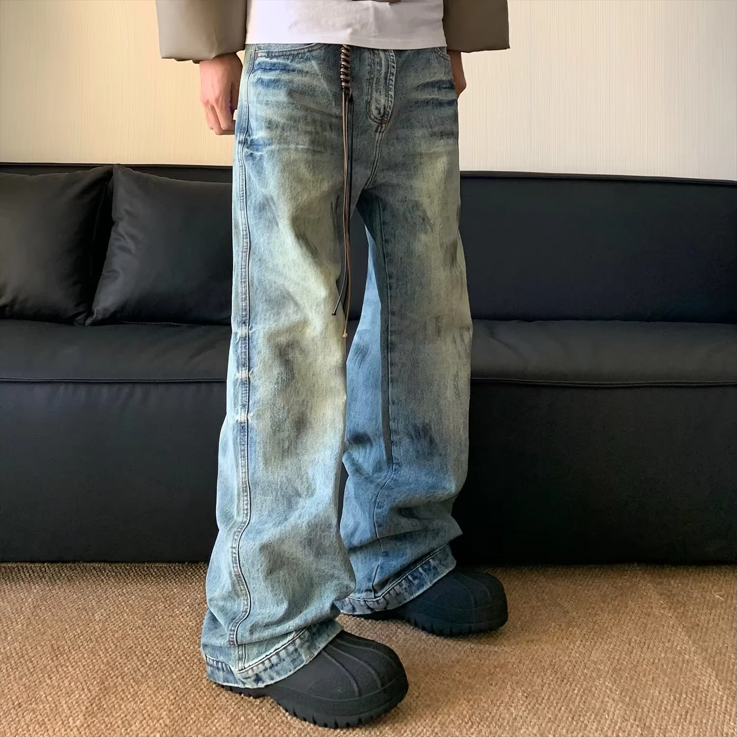 Splash Ink Jeans Men Punk Baggy Wide Leg Jeans High Street Washed Stretch Soft Straight Denim Cargo Pants Gothic Trousers Male
Splash Ink Jeans Men Punk Baggy Wide Leg Jeans High Street Washed Stretch Soft Straight Denim Cargo Pants Gothic Trousers Male