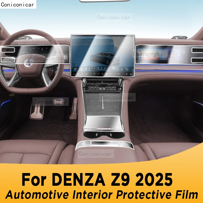 For DENZA Z9 2025 Panel Navigation Automotive Interior Screen TPU Protective Film Cover Anti-Scratch Sticker
For DENZA Z9 2025 Panel Navigation Automotive Interior Screen TPU Protective Film Cover Anti-Scratch Sticker