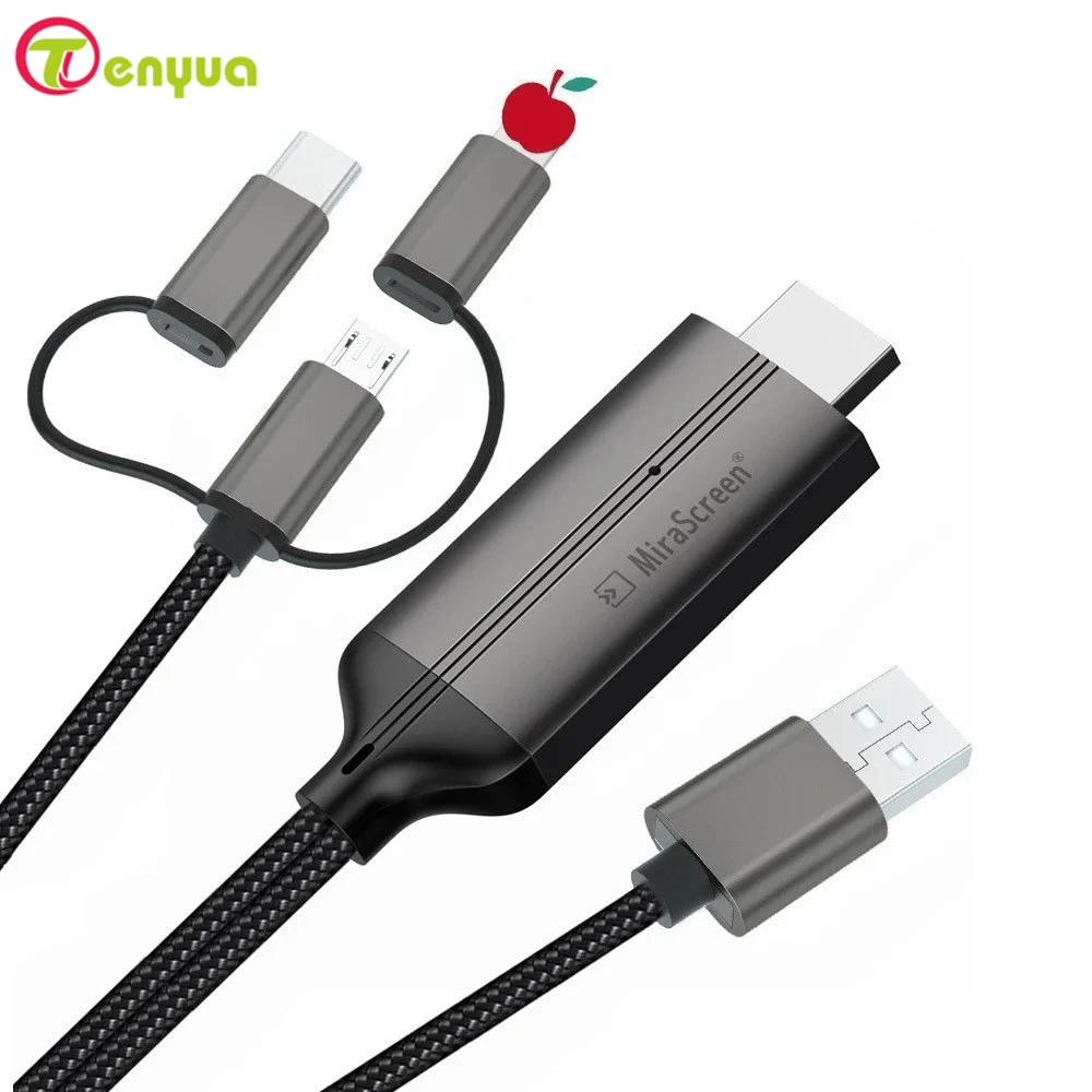 LD36 Wire HD Streaming Display TV Stick Dongle USB Type C Cable Plug Play Mirroring Screen for Andriod HDTV
LD36 Wire HD Streaming Display TV Stick Dongle USB Type C Cable Plug Play Mirroring Screen for Andriod HDTV