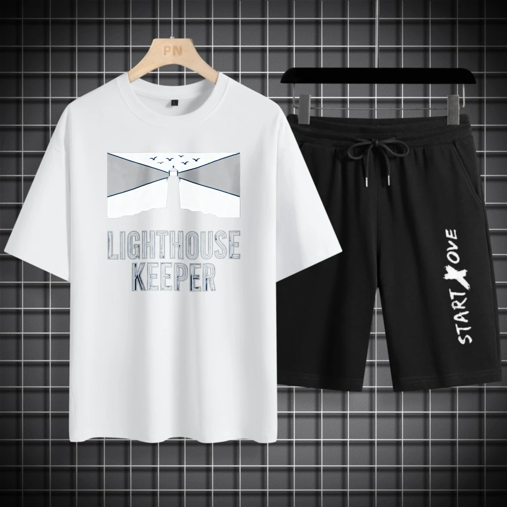 Мужские футболки, летние мужские часы из полиэстера, новые мужские комплекты, модный спортивный костюм, дышащие шорты с короткими рукавами
Мужские футболки, летние мужские часы из полиэстера, новые мужские комплекты, модный спортивный костюм, дышащие шорты с короткими рукавами