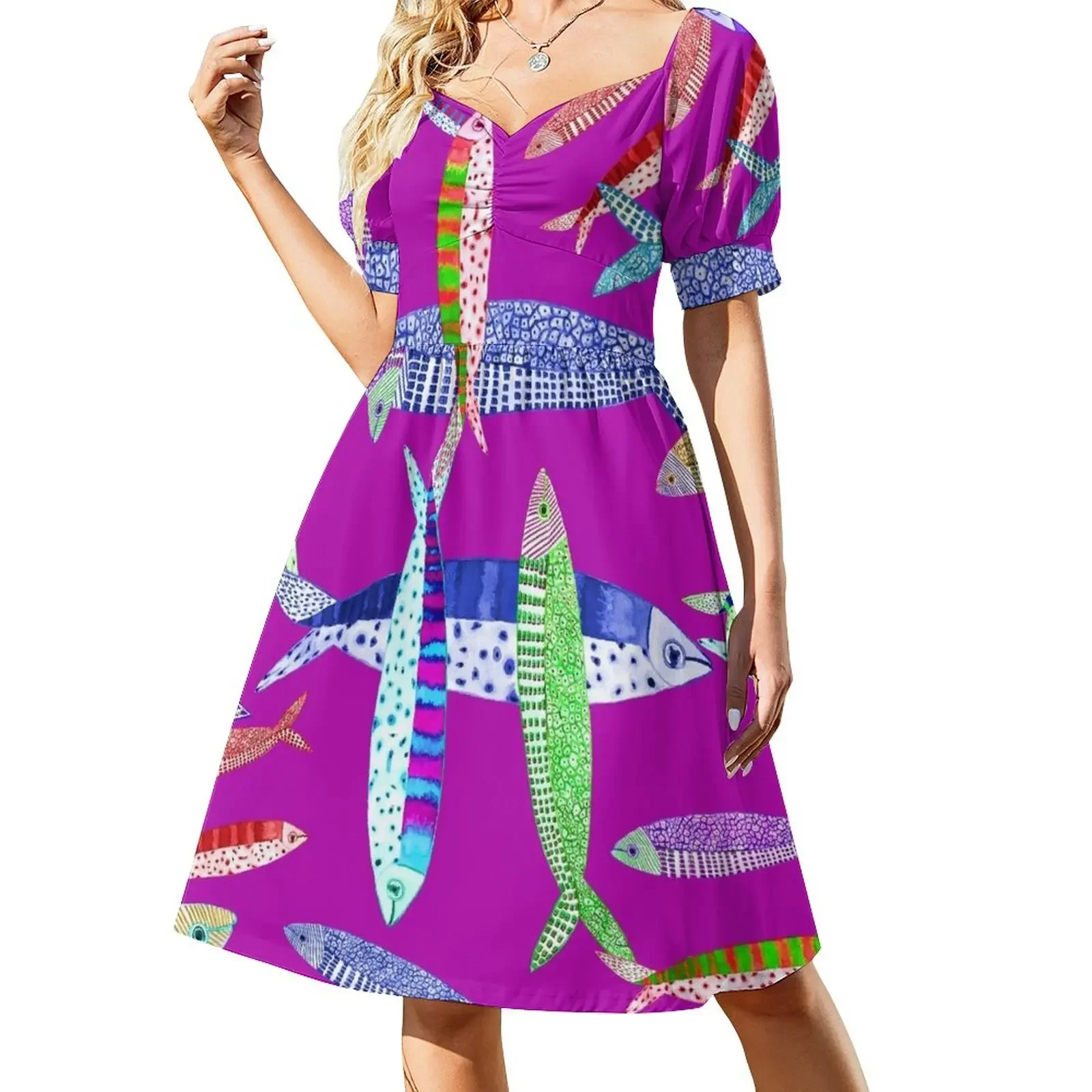Pink Sardines Short-Sleeved Dress sensual sexy dress for women women's summer clothing 2025 Evening dresses
Pink Sardines Short-Sleeved Dress sensual sexy dress for women women's summer clothing 2025 Evening dresses