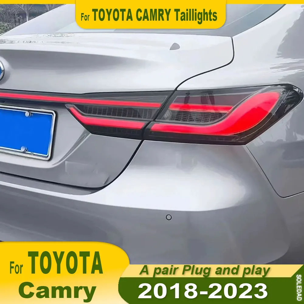 LED Car Through Tail Lamps Assembly For Toyota Camry 2018 2019 2020 2021 2022 Rear Tail Lights DRL Startup Dynamic Light Brake
LED Car Through Tail Lamps Assembly For Toyota Camry 2018 2019 2020 2021 2022 Rear Tail Lights DRL Startup Dynamic Light Brake