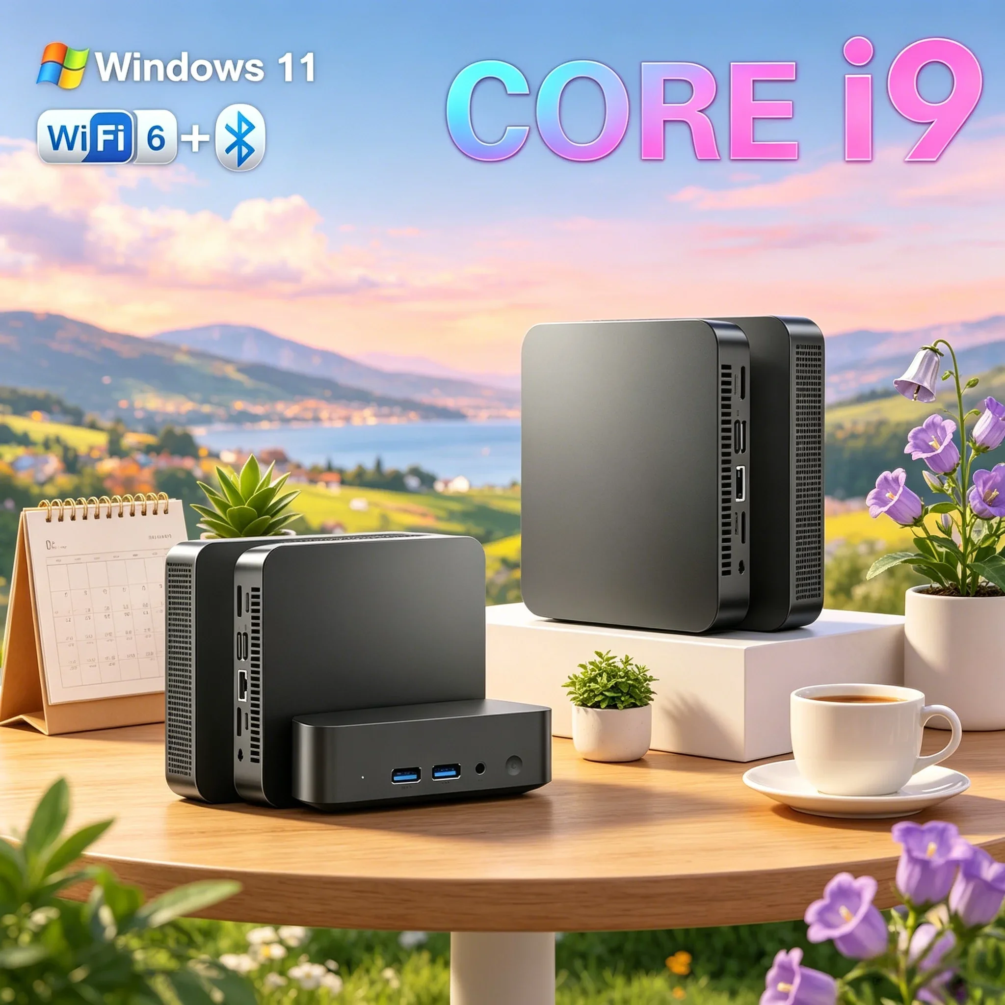 Compact I9 Mini PC High Speed Large Memory Mini Desktop PC Home Entertainment Business Office Gaming Host
Compact I9 Mini PC High Speed Large Memory Mini Desktop PC Home Entertainment Business Office Gaming Host