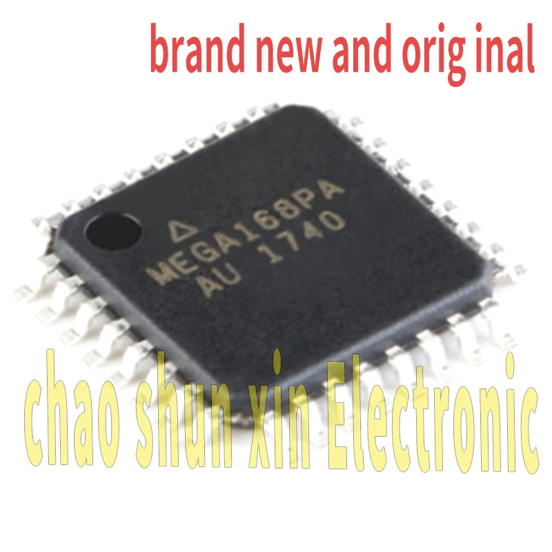 Atmega168Pa-Au Brand New Genuine Silk Screen Mega168Pa Tqfp-32 8-Bit Microcontroller Chip Ic
Atmega168Pa-Au Brand New Genuine Silk Screen Mega168Pa Tqfp-32 8-Bit Microcontroller Chip Ic
