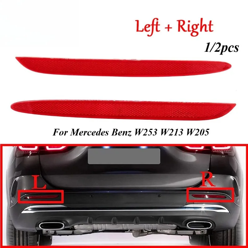 Car Rear Bumper Reflective Strips Reflector Light Tail Lamp 2178200174 2178200274 For Mercedes Benz W253 W213 W205 New
Car Rear Bumper Reflective Strips Reflector Light Tail Lamp 2178200174 2178200274 For Mercedes Benz W253 W213 W205 New