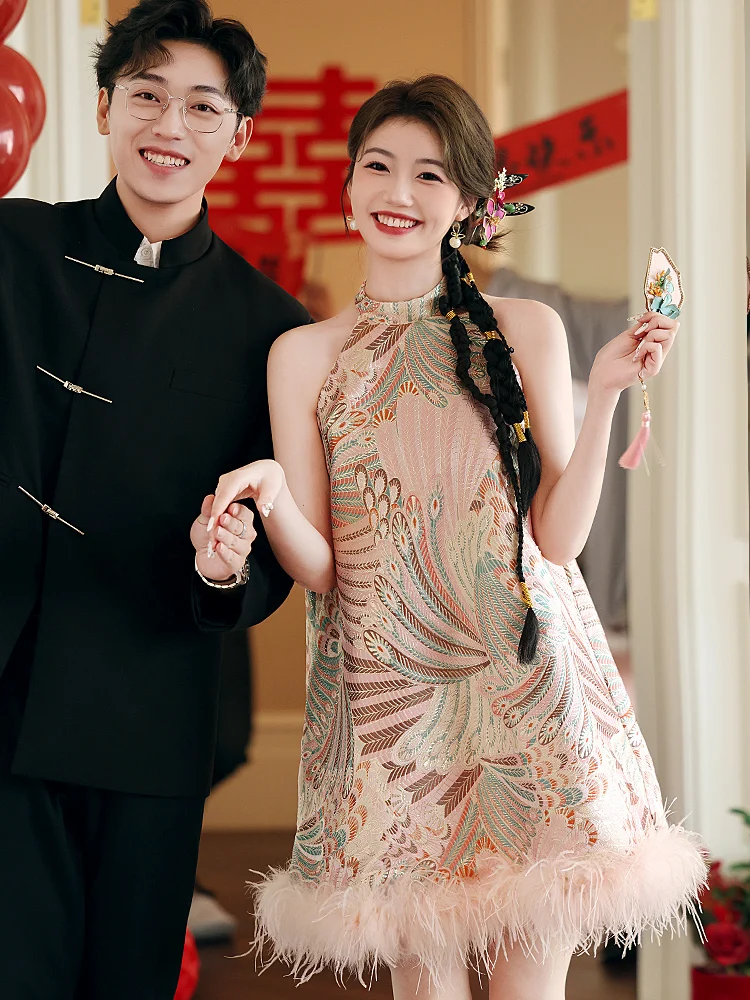 Ele Wedding Morning Robe Women's New Chinese Sle Hanging Ne Photoaphy Cusized Ceremony Luxury Summer Daily Long ...
Ele Wedding Morning Robe Women's New Chinese Sle Hanging Ne Photoaphy Cusized Ceremony Luxury Summer Daily Long ...