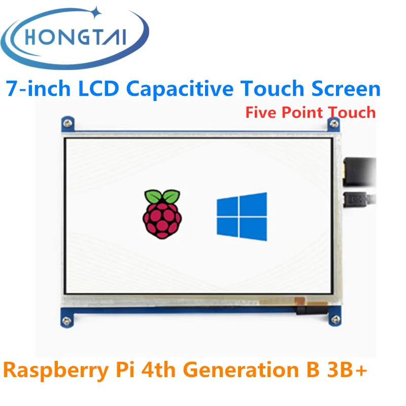 Raspberry Pi 4th Generation B 3B+ 7-inch LCD capacitive touch screen monitor HDMI display screen Free Shipping
Raspberry Pi 4th Generation B 3B+ 7-inch LCD capacitive touch screen monitor HDMI display screen Free Shipping