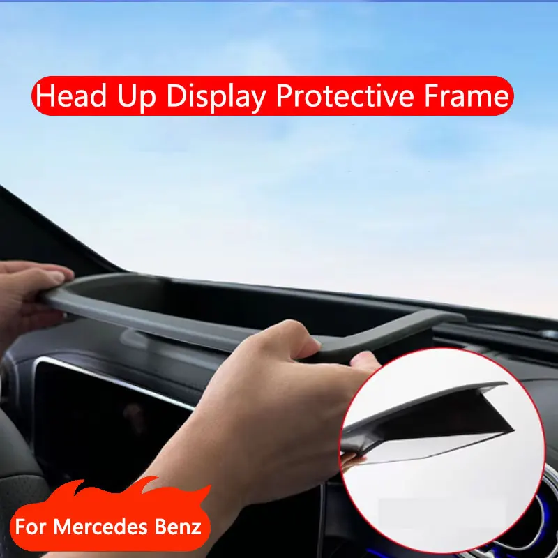 Head Up Display Protective Frame For Mercedes Benz GLC 2023 2024 Car HUD Display Protective Cover Frame Accessories
Head Up Display Protective Frame For Mercedes Benz GLC 2023 2024 Car HUD Display Protective Cover Frame Accessories