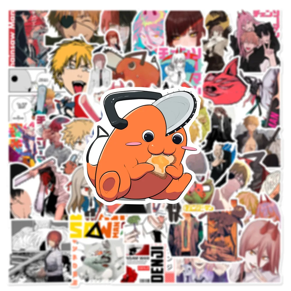 10/30/50pcs Cool Chainsaw Man Stickers Anime Cartoon Manga Graffiti Decals Helmet Laptop Suitcase Phone Waterproof Sticker Packs
10/30/50pcs Cool Chainsaw Man Stickers Anime Cartoon Manga Graffiti Decals Helmet Laptop Suitcase Phone Waterproof Sticker Packs