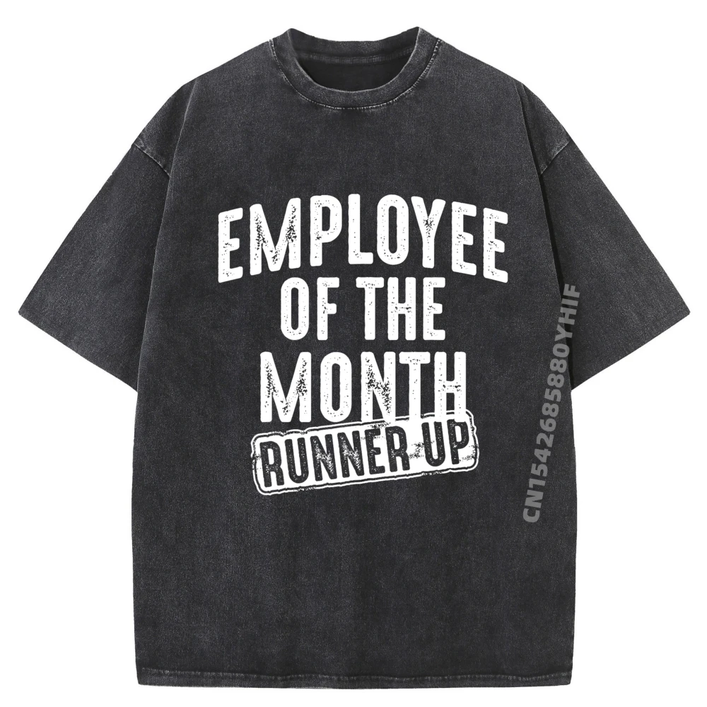 Employee Of The Month Runner Loose Casual T-shirts For Men Graphic Tees Boyfriend Tee Shirts Retro Washed T Shirt
Employee Of The Month Runner Loose Casual T-shirts For Men Graphic Tees Boyfriend Tee Shirts Retro Washed T Shirt