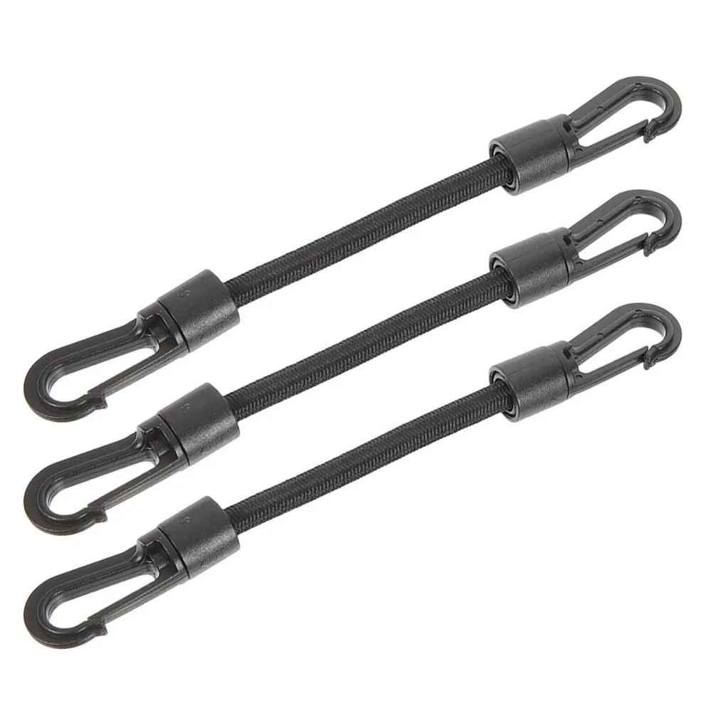 3Pcs Outdoor Camping Elastic Tie Down Strap with Dual Hooks Rubber Core Pom Material Windproof Secure Cargo Tent Rope
3Pcs Outdoor Camping Elastic Tie Down Strap with Dual Hooks Rubber Core Pom Material Windproof Secure Cargo Tent Rope