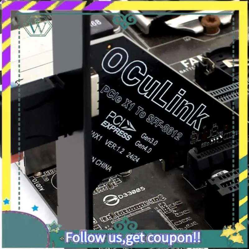 НОВАЯ плата расширения Pcie 4.0 X1 для Oculink SFF8611/8612 для SFF-8639 U.2 SSD для внешней видеокарты для Win/Linux
НОВАЯ плата расширения Pcie 4.0 X1 для Oculink SFF8611/8612 для SFF-8639 U.2 SSD для внешней видеокарты для Win/Linux