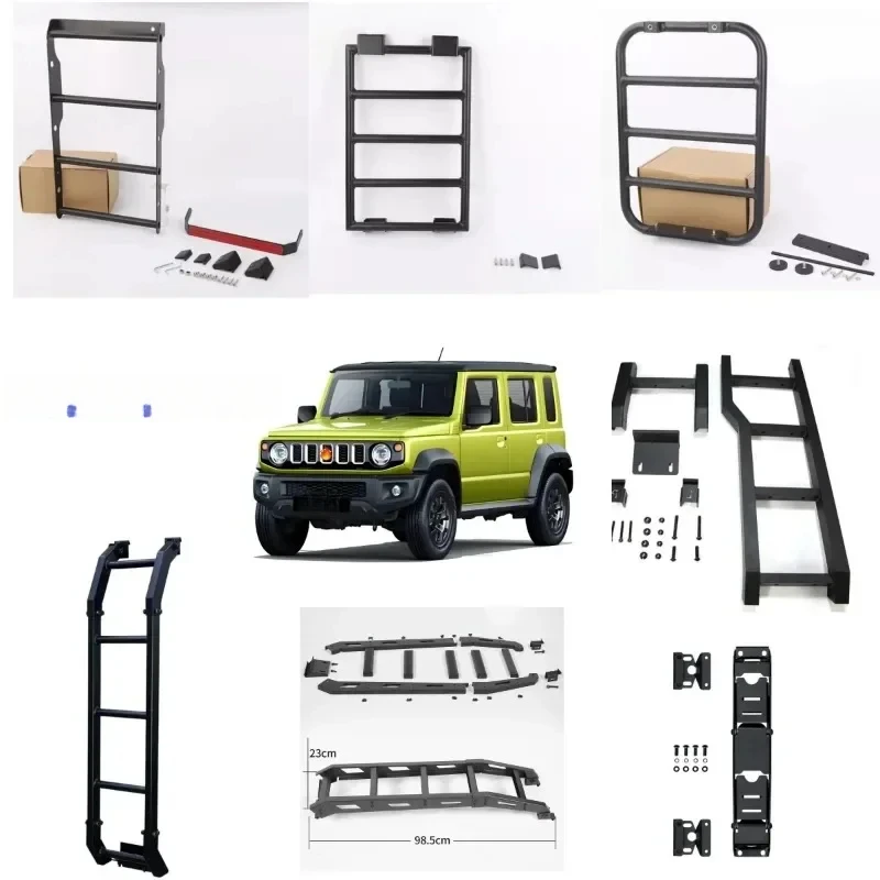 TELLIKA Jimny Steel Car Side Ladder Left Rear Window Extension Climbing Ladder For Jimny 2023 2024 5 Door Accessories
TELLIKA Jimny Steel Car Side Ladder Left Rear Window Extension Climbing Ladder For Jimny 2023 2024 5 Door Accessories