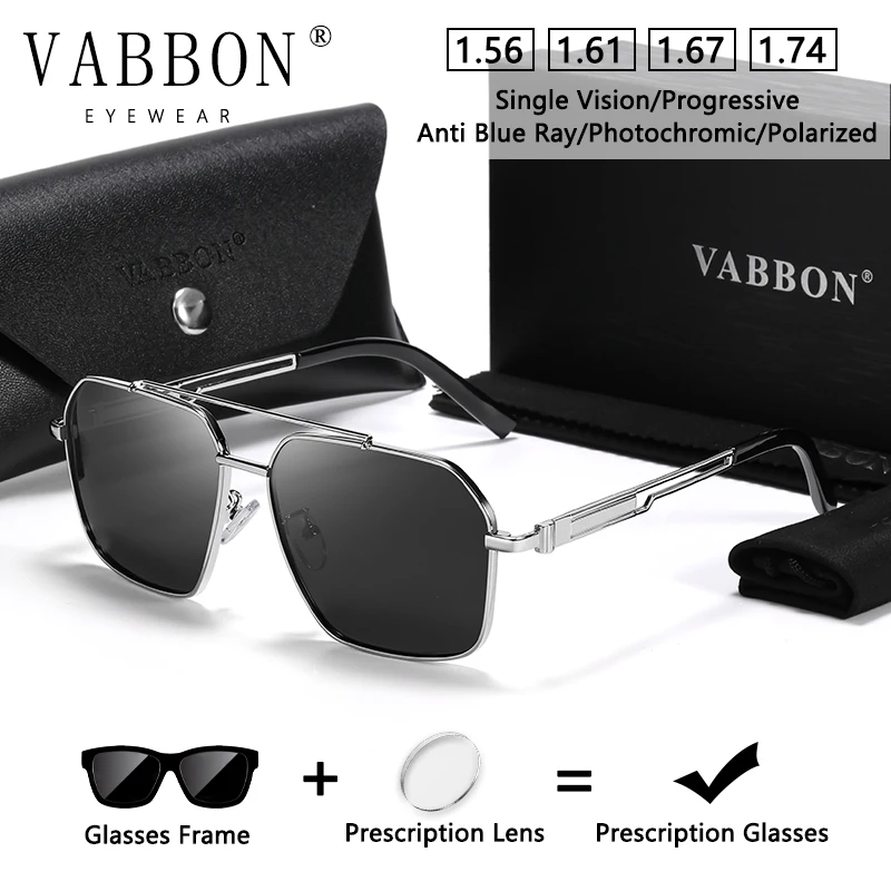 Vabbon New Men's Myopia Glasses Double Beam Fashion Prescription Glasses Office Anti-Blue Light Goggles Anti-Fatigue Flat Glasses Photochromic Glasses 2026
Vabbon New Men's Myopia Glasses Double Beam Fashion Prescription Glasses Office Anti-Blue Light Goggles Anti-Fatigue Flat Glasses Photochromic Glasses 2026