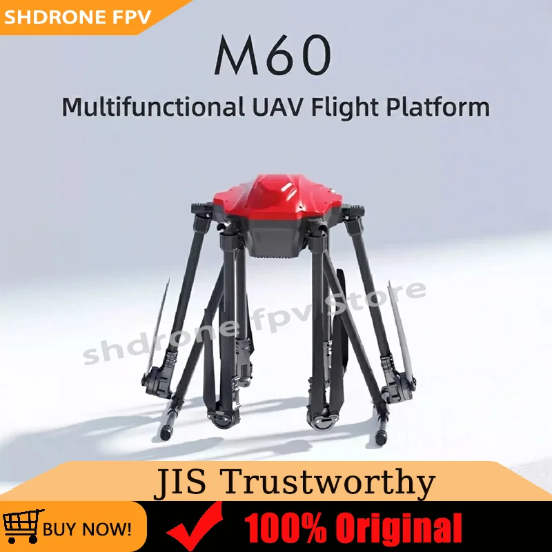 JIS M60 Foldable Hexacopter Drone Frame Quick Release Design for Easy Transport & Assembly for Various Scenarios Applications
JIS M60 Foldable Hexacopter Drone Frame Quick Release Design for Easy Transport & Assembly for Various Scenarios Applications