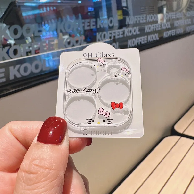 Sanrio Hello Kitty Cartoon Camera Lens Protector 9H HD Anti-Scratch Tempered Glass for iPhone 16 15 14 13 12 11 ProMax Mini Plus Sanrio Hello Kitty Cartoon Camera Lens Protector 9H HD Anti-Scratch Tempered Glass for iPhone 16 15 14 13 12 11 ProMax Mini Plus