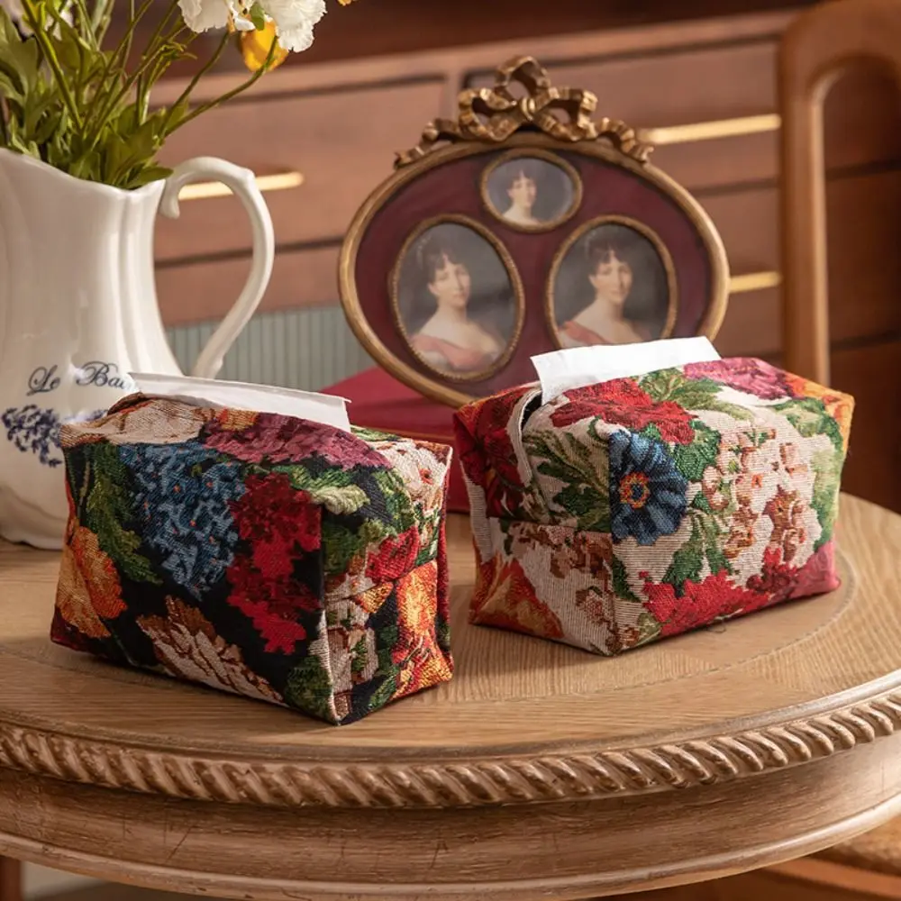 Retro Skin-Friendly Floral Paper Bag Polyester Durable Desktop Tissue Bag Car Tissue Holder Living Room
Retro Skin-Friendly Floral Paper Bag Polyester Durable Desktop Tissue Bag Car Tissue Holder Living Room