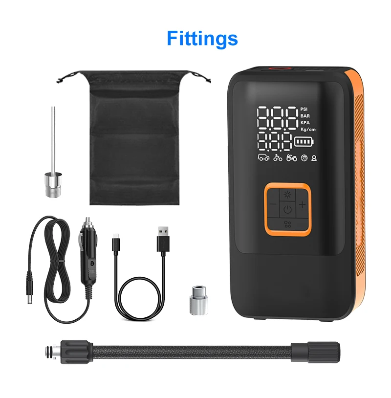 Newo 12000mAh Powerful Wireless Electric Air Compressor Double Cylinder High Pressure Tire Inflator
Newo 12000mAh Powerful Wireless Electric Air Compressor Double Cylinder High Pressure Tire Inflator