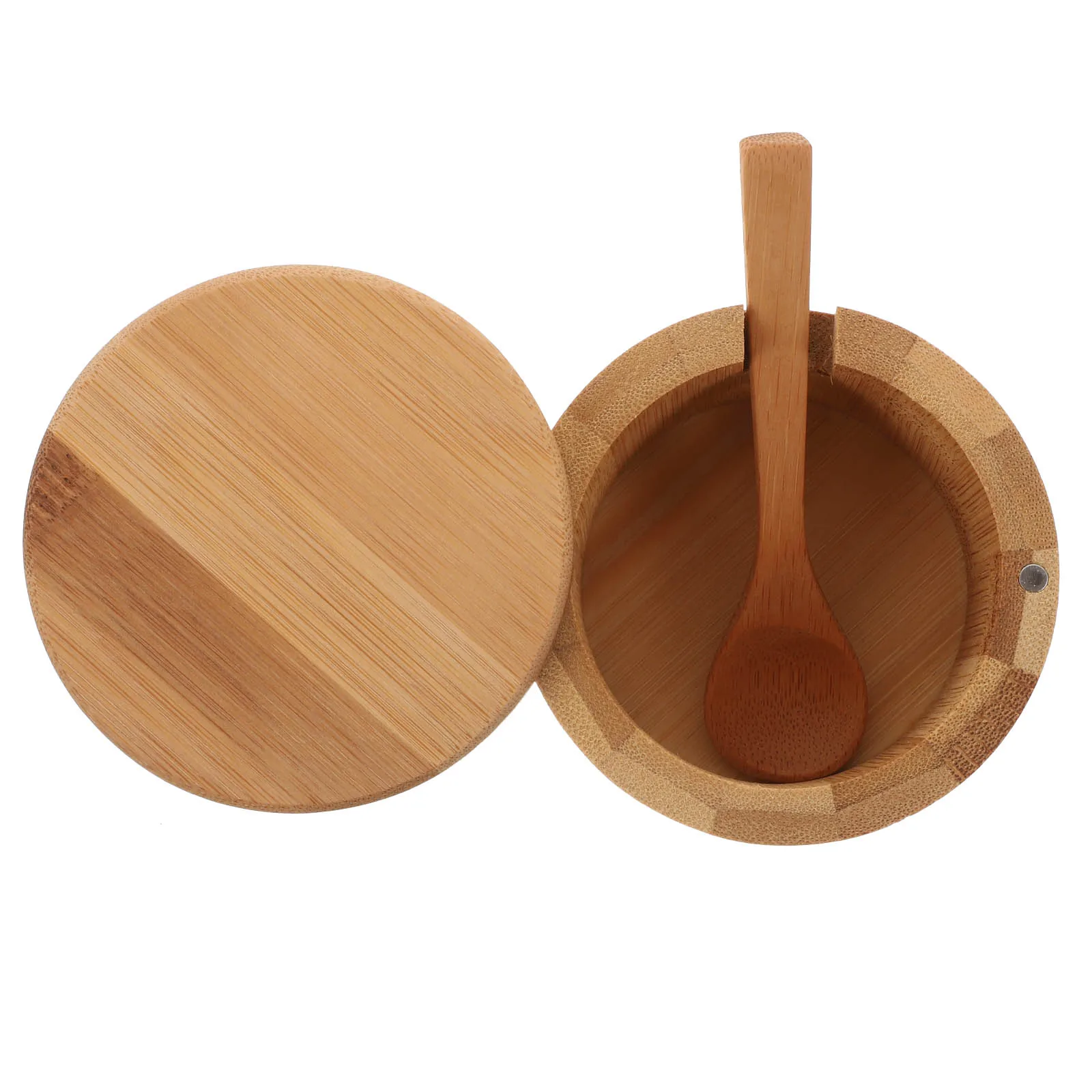 Bamboo Spice Jar Seasoning Container Kitchen Storage Salt Holder Eco-friendly Spoon Included Suitable Home Restaurant
Bamboo Spice Jar Seasoning Container Kitchen Storage Salt Holder Eco-friendly Spoon Included Suitable Home Restaurant