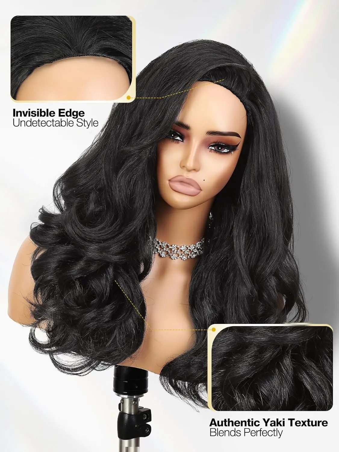 Frolo Body Wave Half Wigs Human Hair Glueless Wig Human Hair Ready to Wear 3 IN 1 Half Wig With Drawstring 250 Density Half Wigs
Frolo Body Wave Half Wigs Human Hair Glueless Wig Human Hair Ready to Wear 3 IN 1 Half Wig With Drawstring 250 Density Half Wigs