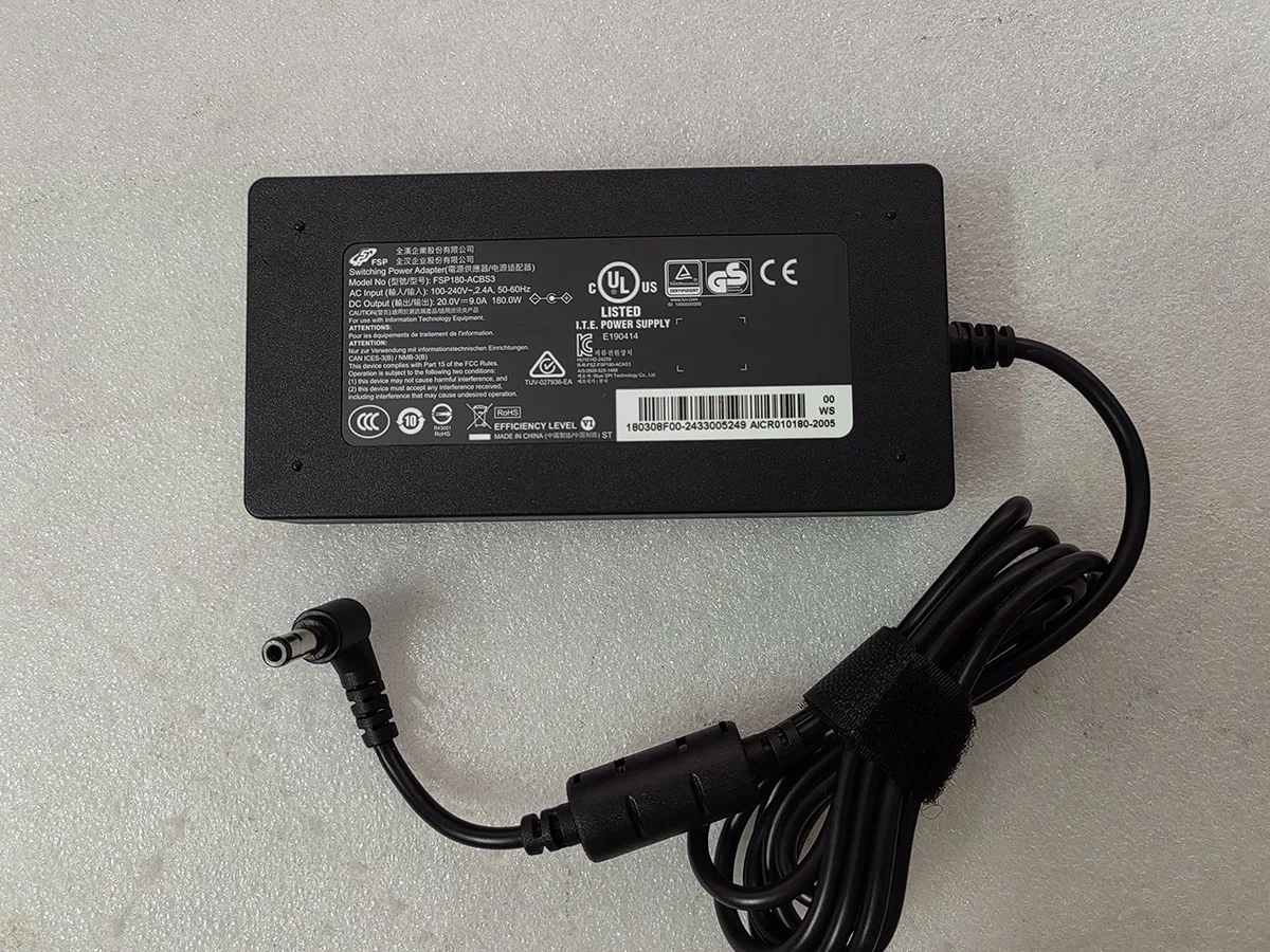 Новый OEM адаптер переменного тока FSP 20 В 9 А 180 Вт FSP180-ACBS3 HU10142-24259 для монитора StarTech Triple 4K USB-C док-станция DK30CH2DEP
Новый OEM адаптер переменного тока FSP 20 В 9 А 180 Вт FSP180-ACBS3 HU10142-24259 для монитора StarTech Triple 4K USB-C док-станция DK30CH2DEP