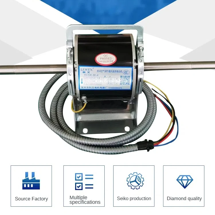 YD (S) K-60-4 60W Air Conditioning Fan Coil Special Motor Coil Fan Motors Central Air Conditioning Dual-axis Coil Motors
YD (S) K-60-4 60W Air Conditioning Fan Coil Special Motor Coil Fan Motors Central Air Conditioning Dual-axis Coil Motors