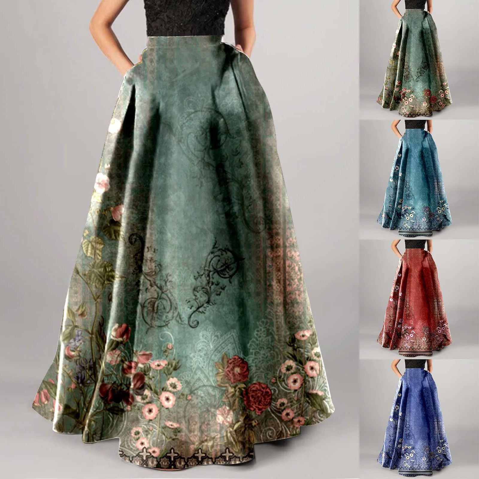 Womens Dresses for Summer Women Bohemian Floral Print Maxi Womens Sexy Casual Slim Long Sleeve Maxi Knitted Thin Sweater Dress
Womens Dresses for Summer Women Bohemian Floral Print Maxi Womens Sexy Casual Slim Long Sleeve Maxi Knitted Thin Sweater Dress