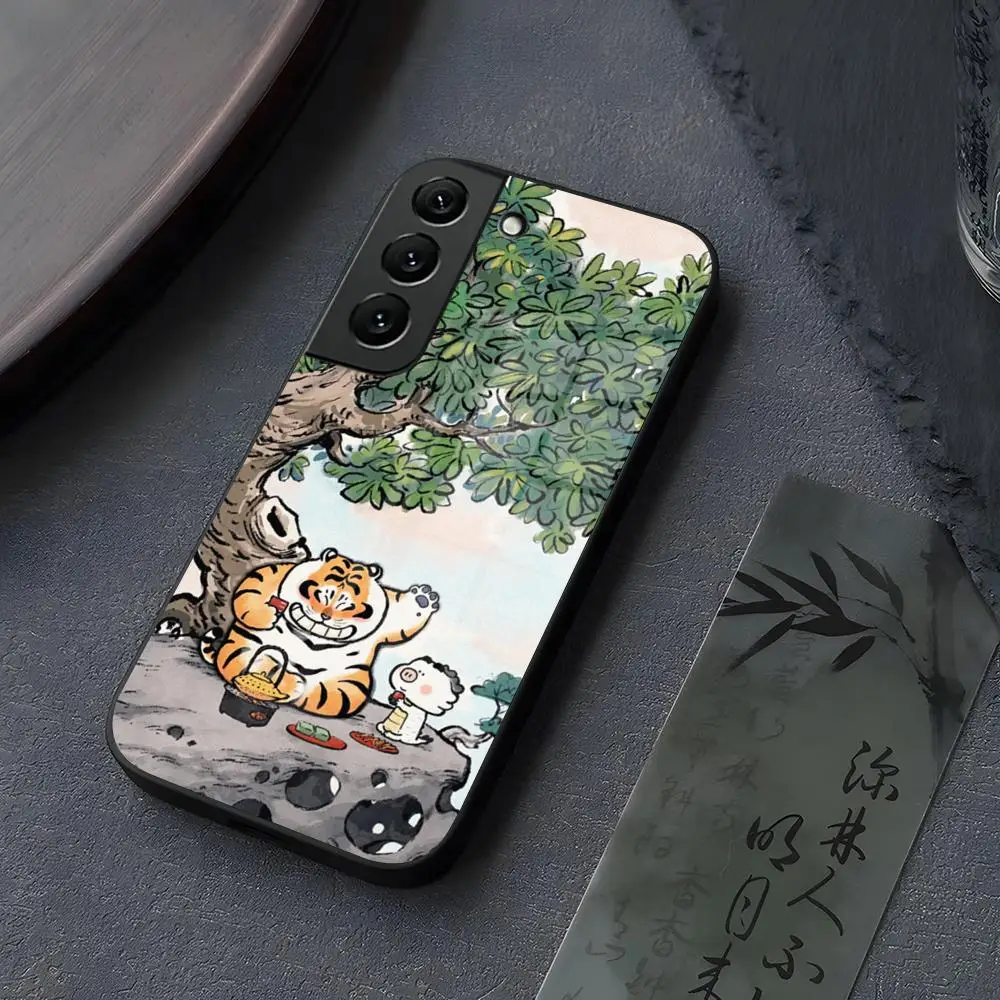 Cute Fat Tiger Phone Case Glass for Samsung Galaxy S25 S24 S21 S22 S23 S20 Ultra Fe Plus A34 A54 A24 A16 A52 A53 M54 Cover
Cute Fat Tiger Phone Case Glass for Samsung Galaxy S25 S24 S21 S22 S23 S20 Ultra Fe Plus A34 A54 A24 A16 A52 A53 M54 Cover