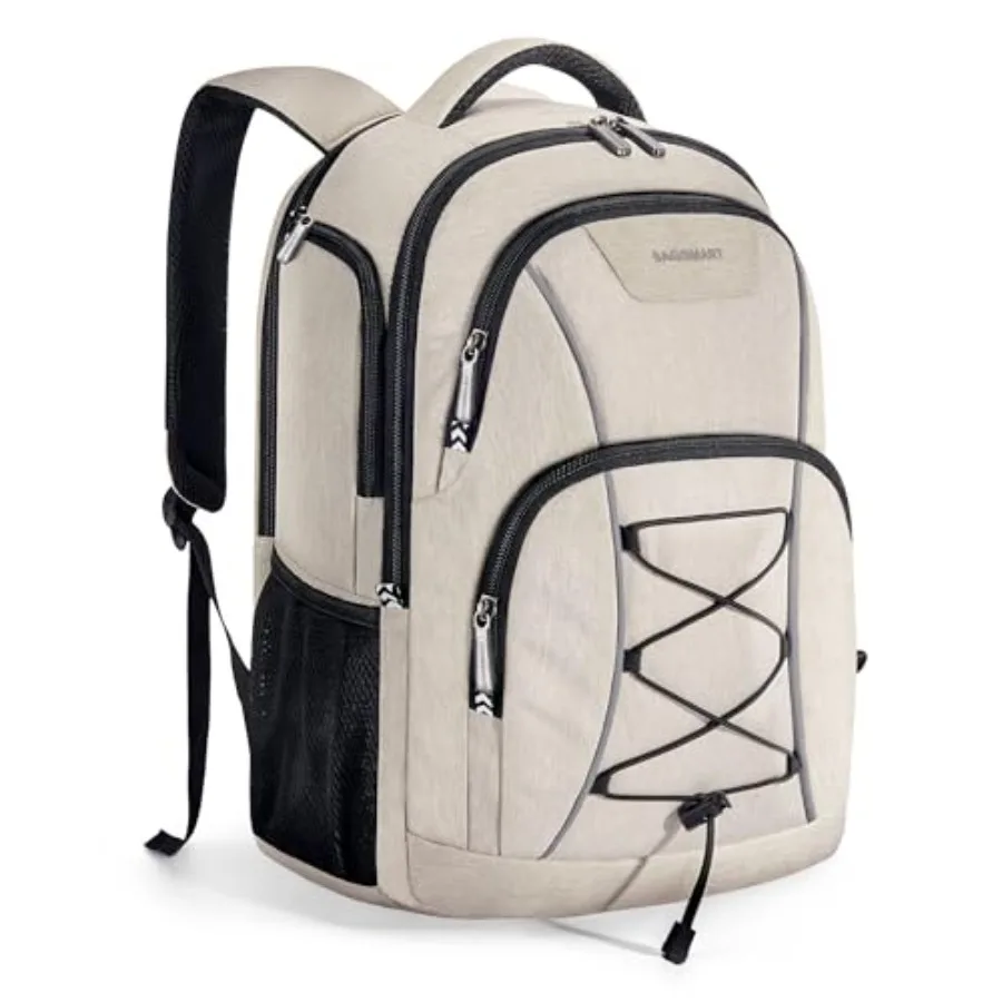 Unisex Laptop Backpack 15.6-inch Anti-Theft Water Resistant with USB Charger Hole Beige
Unisex Laptop Backpack 15.6-inch Anti-Theft Water Resistant with USB Charger Hole Beige