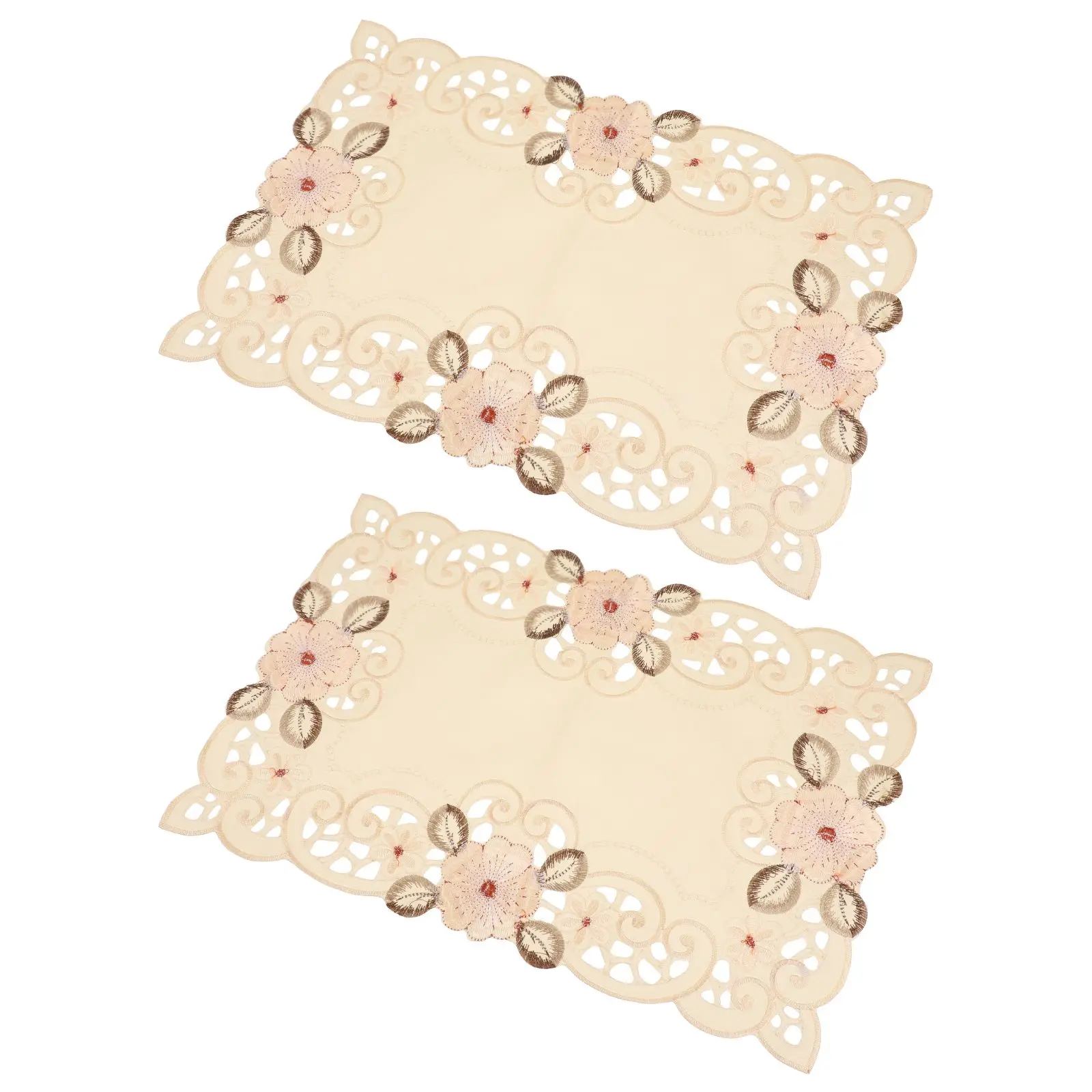 2pcs Embroidery Classical Protective Embroidery Place Mat Mats Rose Gold Round Polyester Dining Room Home Restaurant
2pcs Embroidery Classical Protective Embroidery Place Mat Mats Rose Gold Round Polyester Dining Room Home Restaurant