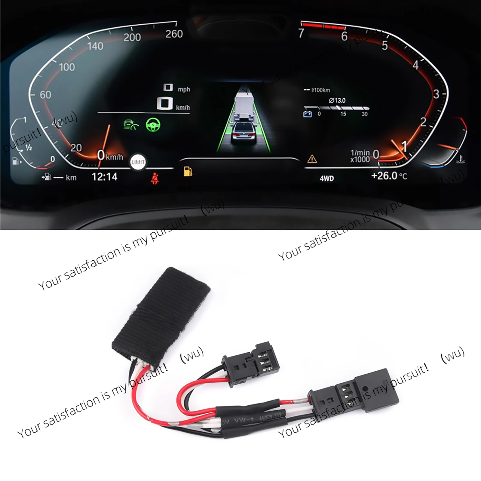 For BMW G Series TJA Touch free ACC PRO PLUS Automatic Cruise Module Steering Wheel Hand Off Detection Emulator BDC3/BCP
For BMW G Series TJA Touch free ACC PRO PLUS Automatic Cruise Module Steering Wheel Hand Off Detection Emulator BDC3/BCP