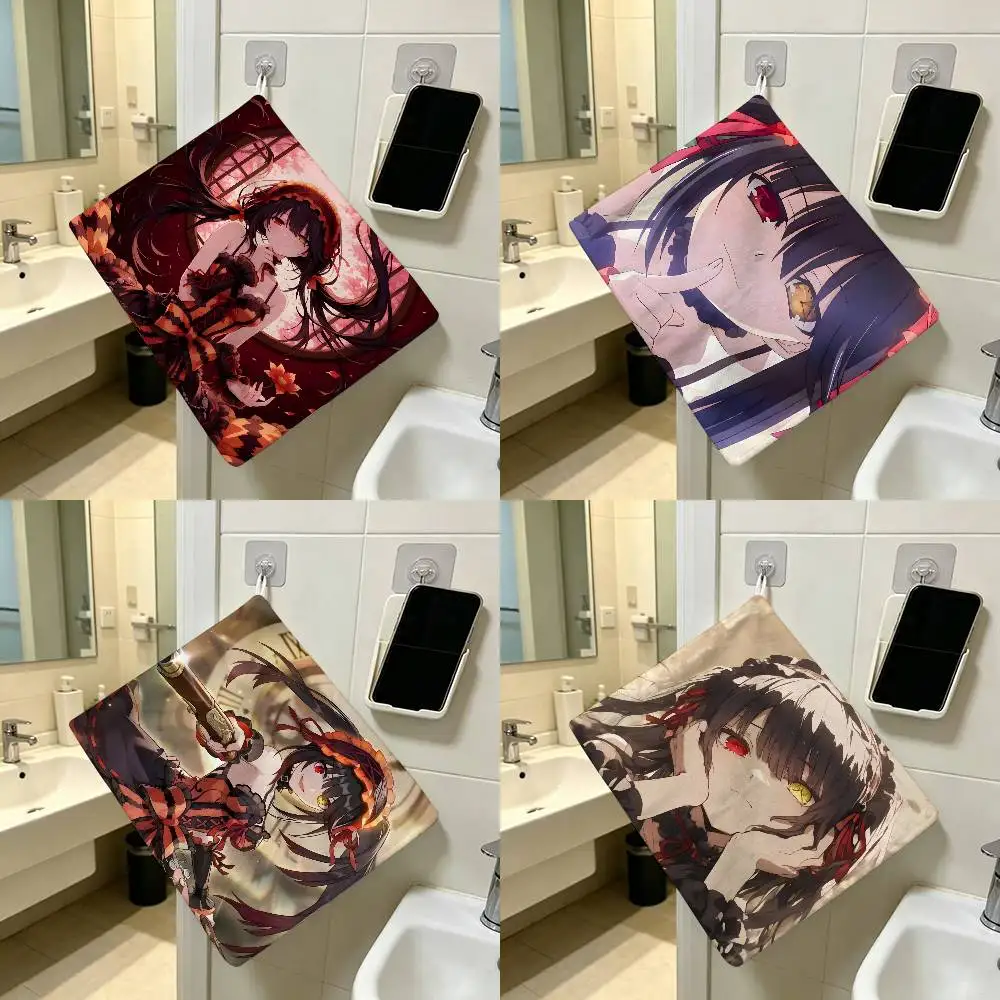 Tokisaki Kurumi Anime Date A Live Polyester Cotton Hanging Kitchen Skin Friendly Hand Wiping Towel For Hotel Cafe Household
Tokisaki Kurumi Anime Date A Live Polyester Cotton Hanging Kitchen Skin Friendly Hand Wiping Towel For Hotel Cafe Household