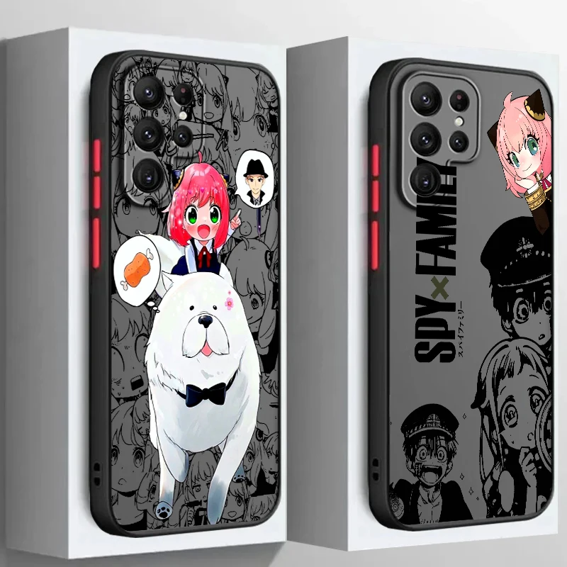 SPY X FAMILY Cool Comic Art Frosted Translucent For Samsung Note 20 A35 A03 A54 A31 A22 A34 A14 A24 A04 A55 5G TPU Phone Case
SPY X FAMILY Cool Comic Art Frosted Translucent For Samsung Note 20 A35 A03 A54 A31 A22 A34 A14 A24 A04 A55 5G TPU Phone Case