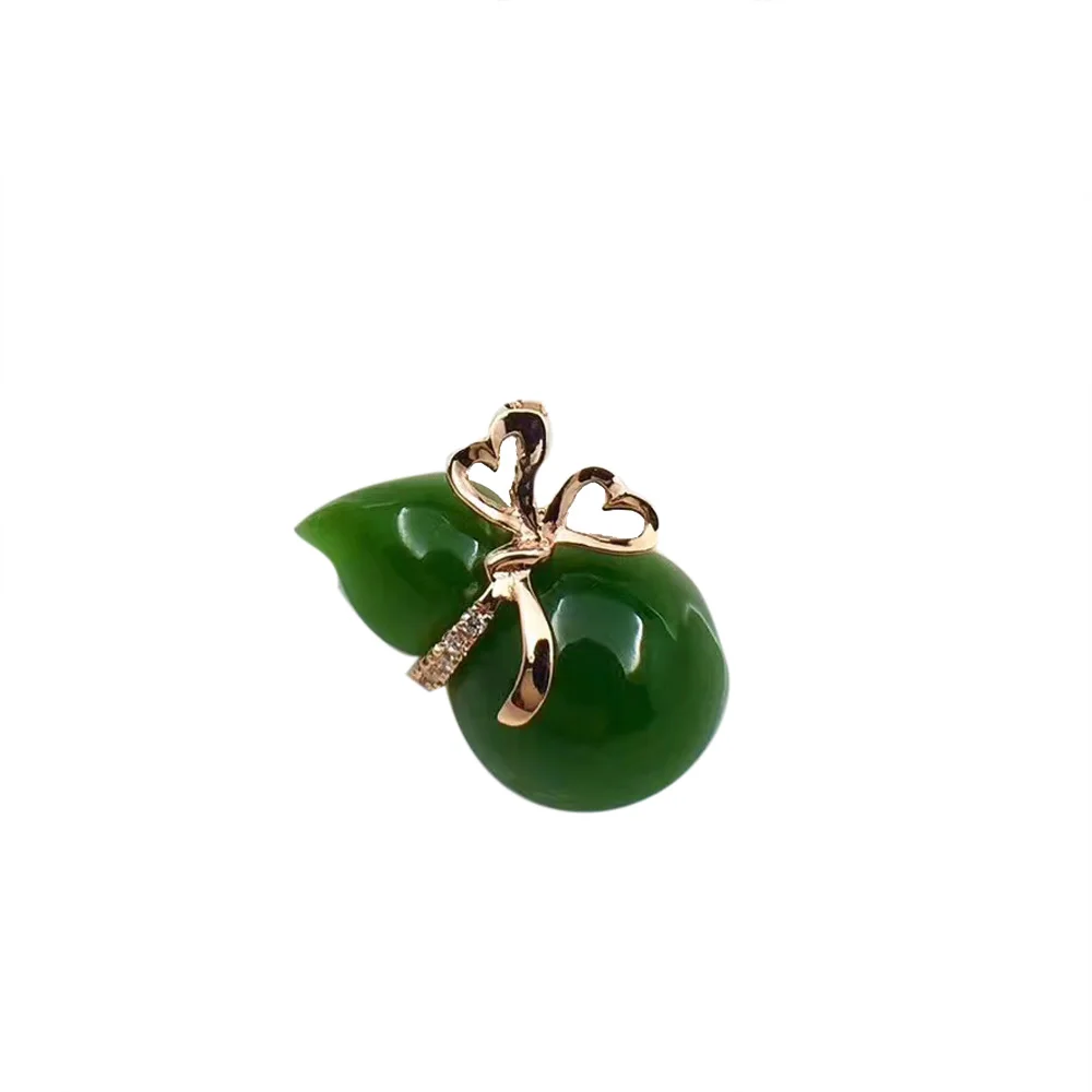 SHILOVEM 18k Gold Green Jasper pendant New Birthday Christmas Gift Fashion Wholesale Women none necklace 12mm yzz122108by
SHILOVEM 18k Gold Green Jasper pendant New Birthday Christmas Gift Fashion Wholesale Women none necklace 12mm yzz122108by