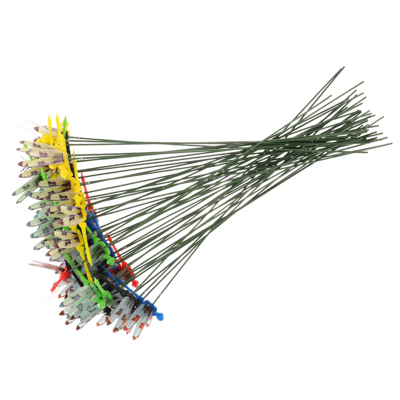 50Pcs Realistic Plastic Dragonfly Garden Stakes Simulation Decorative Inserts for Flower Pots Patio Yard Outdoor Garden Decor
50Pcs Realistic Plastic Dragonfly Garden Stakes Simulation Decorative Inserts for Flower Pots Patio Yard Outdoor Garden Decor