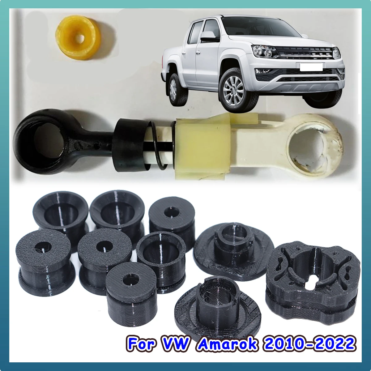 Updated Manual Gearbox Shift Cable Linkage Control Bushing Gear Shifter Lever Selector End Rod For VW Amarok 2010-2022 6-speed
Updated Manual Gearbox Shift Cable Linkage Control Bushing Gear Shifter Lever Selector End Rod For VW Amarok 2010-2022 6-speed