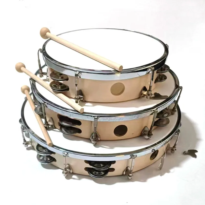Double Row Adjustable Tambourine 8/10 Inch Adjustable Tambourine Orff Instrument, Double Row Adjustable Tambourine
Double Row Adjustable Tambourine 8/10 Inch Adjustable Tambourine Orff Instrument, Double Row Adjustable Tambourine