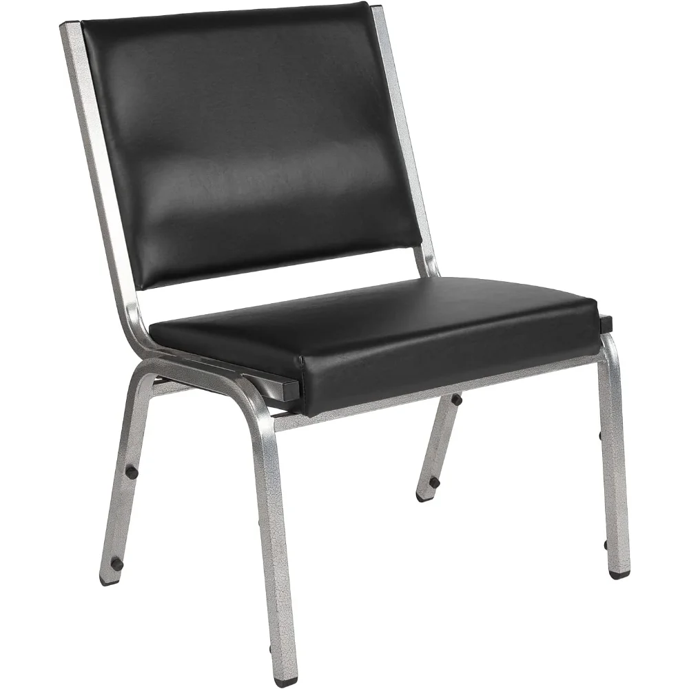 Series 1000 lb. Rated Black Antimicrobial Vinyl Bariatric Medical Reception Chair 
Series 1000 lb. Rated Black Antimicrobial Vinyl Bariatric Medical Reception Chair