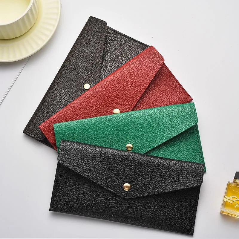 Large Capacity PU Leather Envelope Soft Leather Wallet - One-Piece Coin Purse with Card Holder High-Value Cash Storage Bag
Large Capacity PU Leather Envelope Soft Leather Wallet - One-Piece Coin Purse with Card Holder High-Value Cash Storage Bag