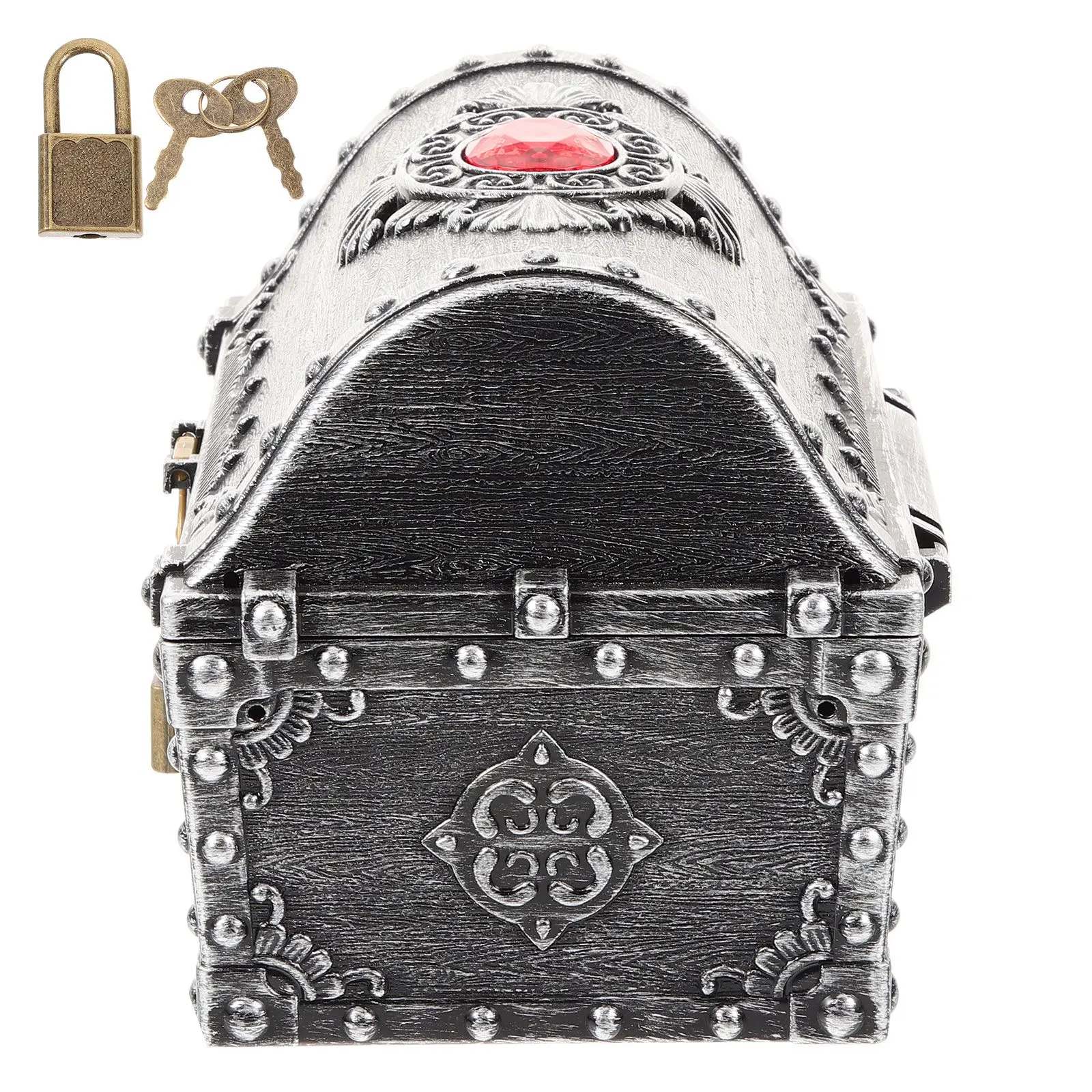 Pirate Treasure Pirate Treasure Chest Box Props Toy Key Lock Vintage Decor Storage Kids Plastic Gift Packaging
Pirate Treasure Pirate Treasure Chest Box Props Toy Key Lock Vintage Decor Storage Kids Plastic Gift Packaging