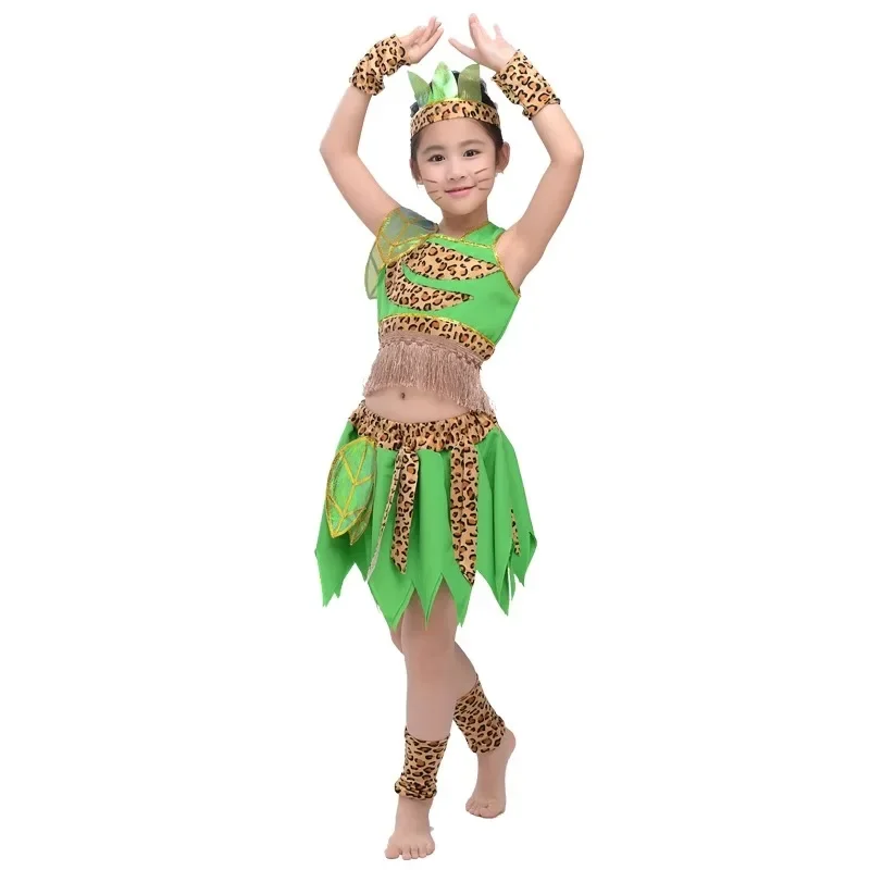 Green Children's Wear Plays Out Tage Costume African Dance Indian Savage Hunter Show Costume Dance Costume -BC9886
Green Children's Wear Plays Out Tage Costume African Dance Indian Savage Hunter Show Costume Dance Costume -BC9886