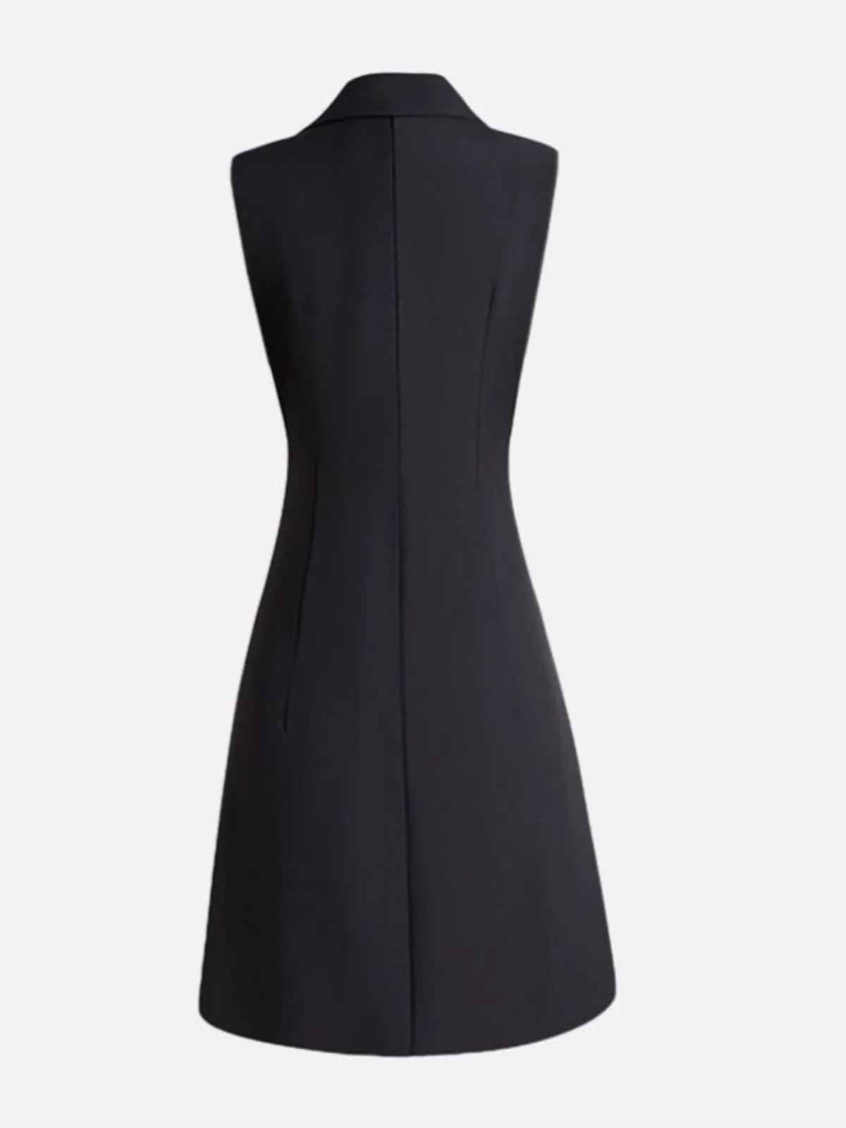 Ele Svel Vest Dr Women's Autumn Faion High Waist Suit Sle Asymmetrical Design Polyester Fiber Pure Color
Ele Svel Vest Dr Women's Autumn Faion High Waist Suit Sle Asymmetrical Design Polyester Fiber Pure Color