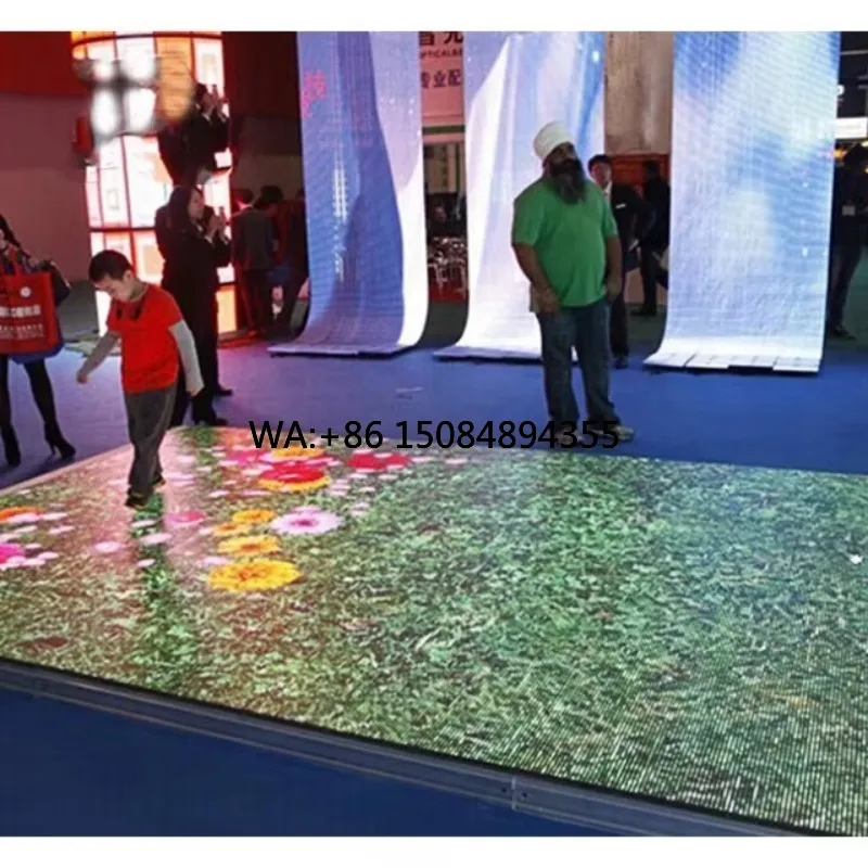 Interactive Waterproof Disco Night Club Party Wedding Video LED Dance Floor Screen
Interactive Waterproof Disco Night Club Party Wedding Video LED Dance Floor Screen