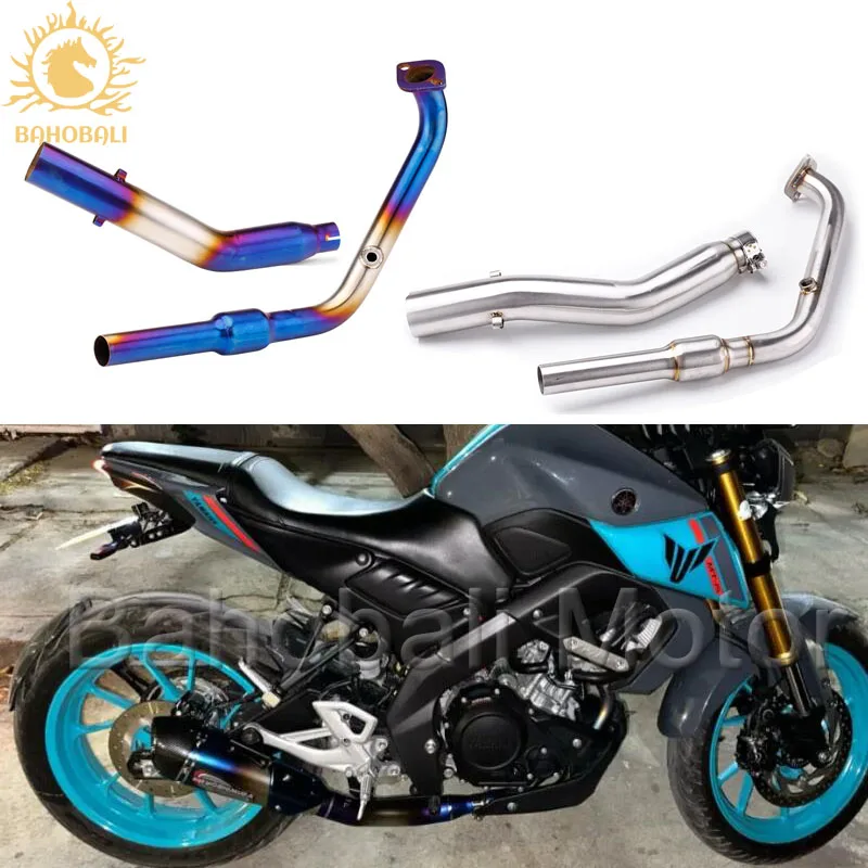 MT15 R15 V3 V4 Motorcycle Exhaust System Stainless Steel Pipe Header Pipe For Yamaha MT15 R15 V3 V4 2017-2024
MT15 R15 V3 V4 Motorcycle Exhaust System Stainless Steel Pipe Header Pipe For Yamaha MT15 R15 V3 V4 2017-2024