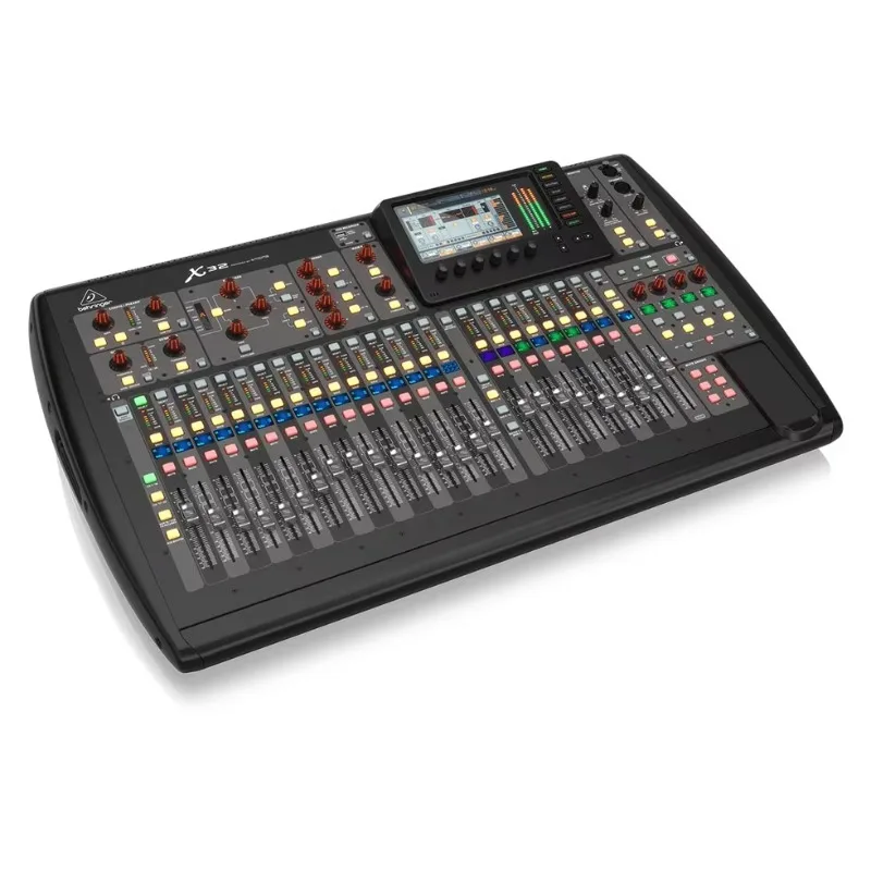 Behringer X32 Audio Console 32 Input Chan nels 25 Motorized Faders Digital Mixer Stage Audio Sound Equipment
Behringer X32 Audio Console 32 Input Chan nels 25 Motorized Faders Digital Mixer Stage Audio Sound Equipment
