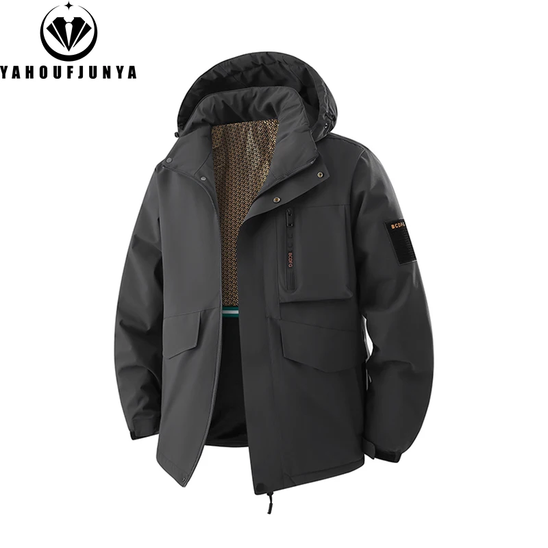 2026 New Autumn Winter Men Outdoor Windbreak Hooded Jacket Men Warm Solid Color Water Proof Casual Fashion Jacket Coat Male 8XL
2026 New Autumn Winter Men Outdoor Windbreak Hooded Jacket Men Warm Solid Color Water Proof Casual Fashion Jacket Coat Male 8XL